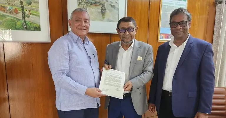 মো. সাখাওয়াত হোসেন বকুলের কাছে ডিও লেটার দেন নাসের রহমান